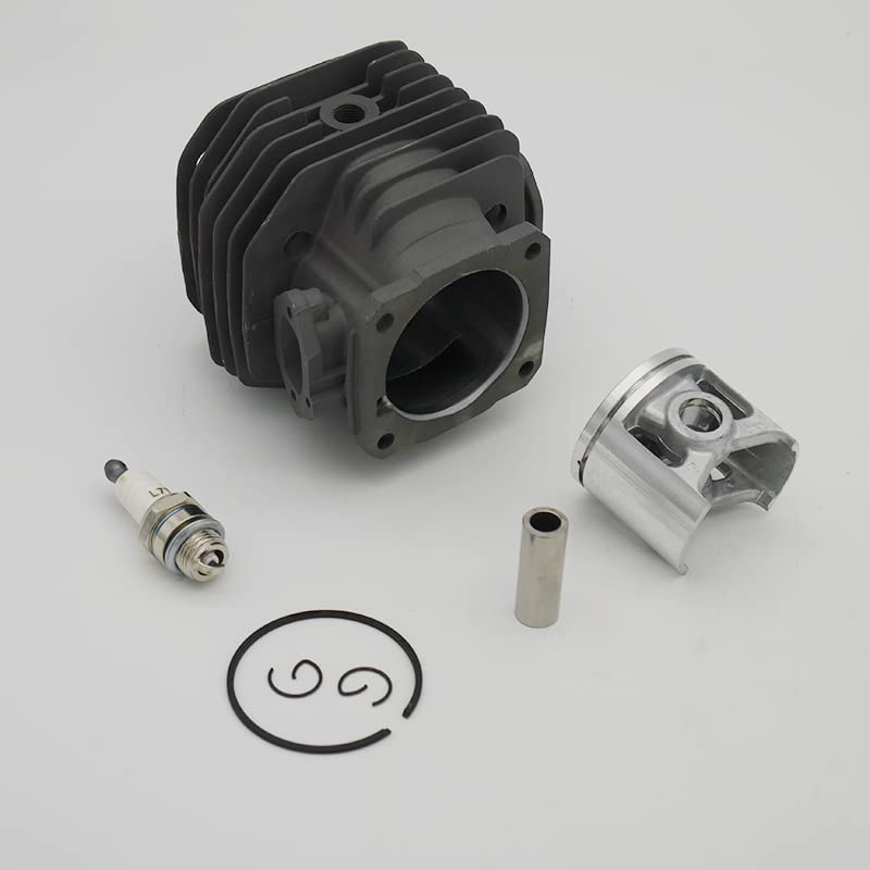 Pistón de Cilindro de 48mm para Kit de bujías para Husqvarna 262 262XP 261, repuestos de Motosierra de jardín a Gas