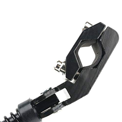 Lutun Suporte de bicicleta ajustável, suporte de pé lateral de bicicleta de liga de alumínio, chute