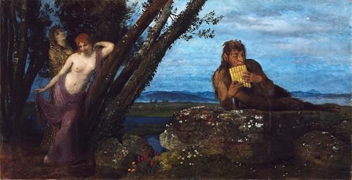 Tableaux Moderne Toile Décor de prestige Soirée de printemps Böcklin