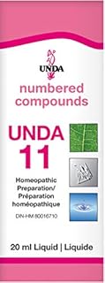 UNDA - UNDA 11 Numbered Compounds - Homeopathic Preparation - 20 ml Liquid