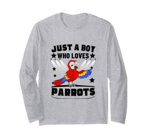 Just A Boy Who Loves Parrot Funny Parrot ����T�V���c