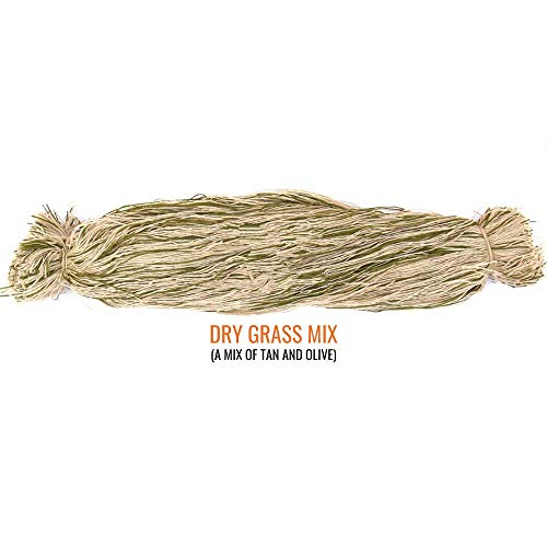 Arcturus Ghillie Suit Thread - Lightweight Synthetic Ghillie Yarn To Build Your Own Ghillie Suit (Dry Grass Mix) #TOP1