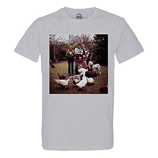 T-Shirt Homme Col Rond Coton Bio Paul McCartney et sa Famille Beatles Rock Pop Star - Les Beatles, Paul McCartney, John Lennon, RIngo Starr, George Harrison