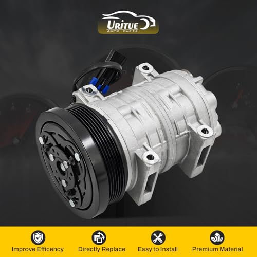 Uritue 22-61252-000 TM-21HX A/C Compressor Fits for Freightliner by Uritue - Used condition - Image 6