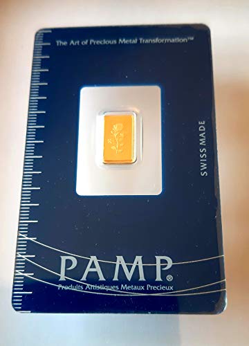 1 Gramm Gold Pamp Suisse Rose 1 gr Goldbarren Barren Feingold 999,9