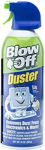 Compressed Air Duster, Air Duster, Can Air Dust Off, Cleaning Duster, Disposable Cleaning Duster 10 oz. Cans - 1 CAN