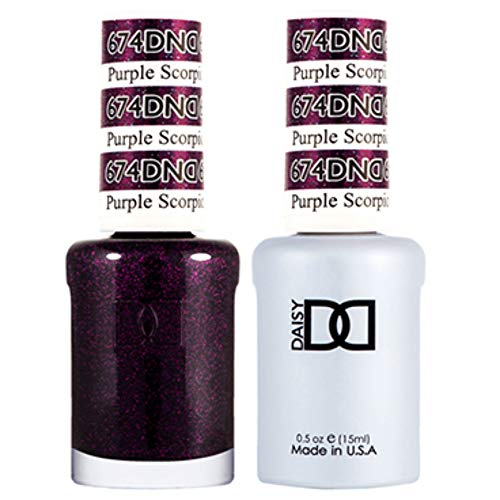 DND 674 Purple Scorpio Gel & Matching Polish Set - DND Gel & Lacquer