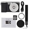 TANKE 4,0 Zoll Mini Ultra HD 24MP Touchscreen 24 Millionen Digitalkamera Camcorder X8 Schwarz