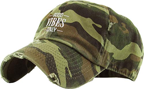 Image of Rose Flowers Love Good Vibes Men Women Dad Hat Baseball Cap Adjustable Unisex