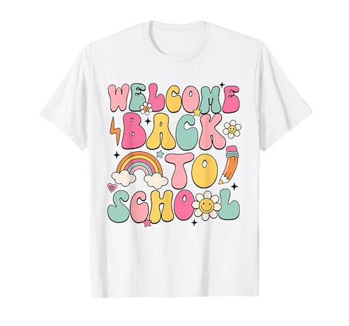 10 Best Back to School Shirts That Everyone Will Want to Wear 3 Retro Welcome Back to School Teacher Appreciation Boys Girls T-Shirt