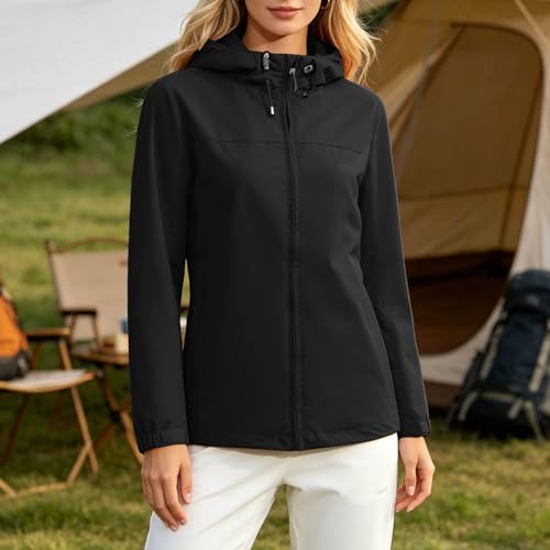 Chaqueta deportiva para mujer funcional con capucha y forro transpirable de malla 2