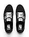 Vans Big Kids' Atwood Shoe - Low-Top Casual Fashion Sneakers for Boys & Girls. Canvas Black/White. 5
