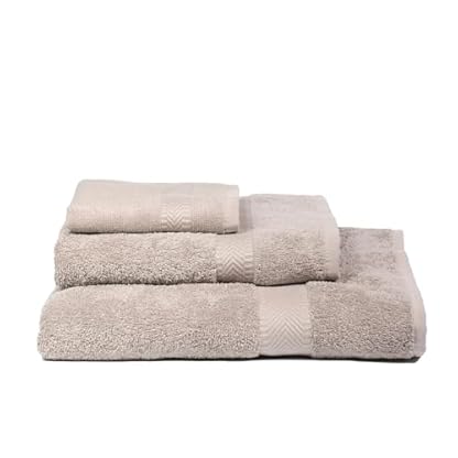 EO Home Handtücher Set - 100% GOTS-zertifizierte Ägäische Baumwolle, Bio-Qualität, weich & saugfähig, umweltfreundliche Badetücher