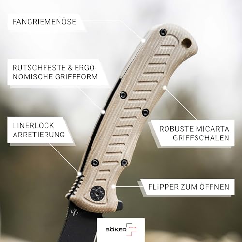 Couteau outdoor BÖKER PLUS Micro Tracker Folder idée coffret cadeau - 6