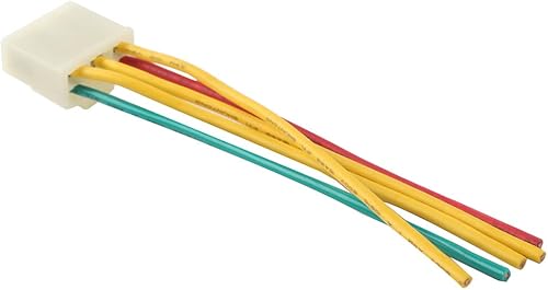 Miniatura 5 de FSFY 5 Way Regulador Rectificador Conector hembra para Yamaha YBR125 07-14, YP180 Majesty 03-06, YP250 DX Majesty 99-00, YP250 Majesty 96-01, YZF R1