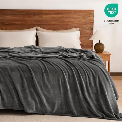 PHF Kuscheldecke Flauschig Fleecedecke 150x200cm - Oeko-Tex Weich Warm Wohndecke, 1PC Decke Blanket für Couch Sofa Bett… – Ansicht 5