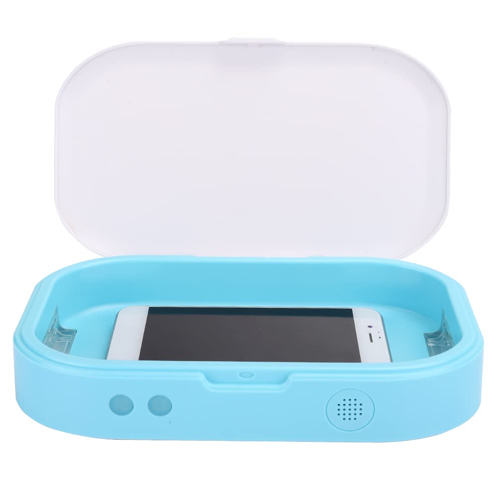 Boîte Ultraviolette, Outil de Nettoyage de Téléphone Portable, Boîte de Nettoyage Durable et Durable, Brosse à Dents pour Téléphones Mobiles