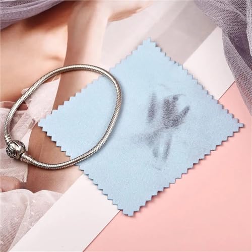Nettoyer bijoux ternis avec 100 chiffons de polissage doux