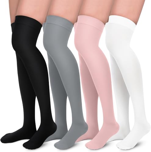 Image of Compression Socks for Women & Men(1 /3 /7 /8 PACK) - Best for Running,Medical,Nurse,Travel,Cycling-20-30mmHg