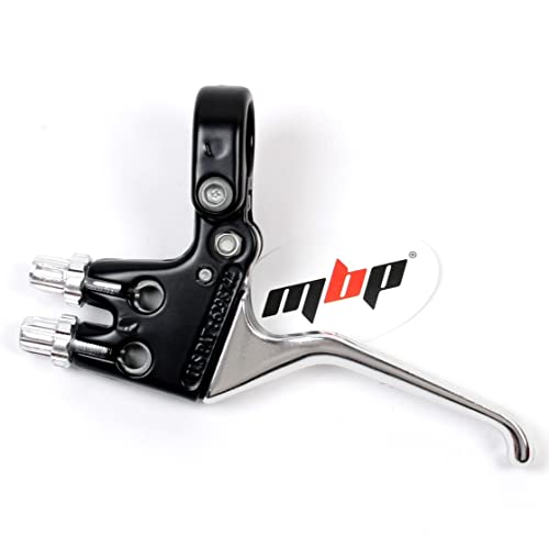 MBP Dual Pull Locking Bicycle Alloy Brake Lever - Right Handed for use of Both Brakes with one Hand Double Pull - Multi use Bikes - Trail MTB Trike Recumbent and More - Thumbnail 3