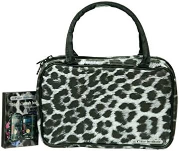 Snow Leopard Cosmetic Wash Bag.