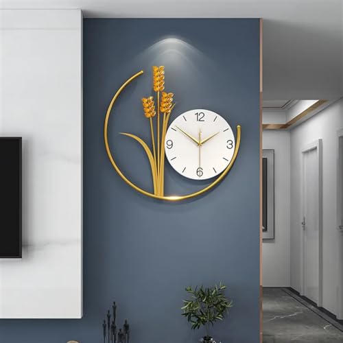 JFNHUTL Barley Wall Clock Living Room Kitchen Wall Clock Decor Home Atmosphere Clock Home Decor steampunk buy now online JFNHUTL Barley Wall Clock Living Room Kitchen Wall Clock Decor Home Atmosphere Clock Home Decor steampunk buy now online