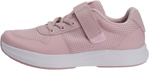 Image of WHITIN Kids Wide Toe Box Running Shoes Zero Drop Sole S8K2 | Breathable Mesh Upper, Soft Flexible Feel, School Sports, Playground Adventures, Active Play