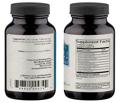 Wise Woman Herbals Bottoms Up Capsules