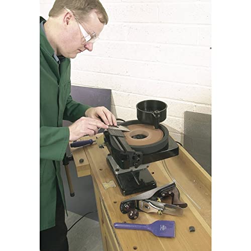 Draper 31235 Wet and Dry Bench Grinder, 230V , Blue