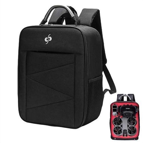 for DJI Avata 360��p���[�P�[�X ��e�� �o�b�N�p�b�N for DJI Avata360�Ή� �A�N�Z�T���[ ���[�{�b�N�X �ی�J�o�[ �L�������O�o�b�O �g���x���P�[�X �S�ʕی�^ �|�[�^�u���X�g���[�W �g�тɕ֗� �h�o �ϏՌ��� �Ϗ���