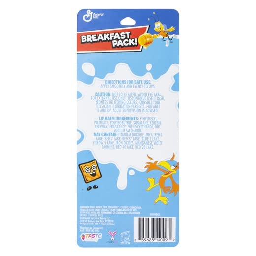 Miniatura 3 de Taste Beauty General Mills Breakfast Pack Bálsamo labial saborizado, 8 unidades (paquete de 1)