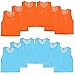 imflyker Scrimmage Team Practice Jerseys Nylon Mesh Vests Pinnies for Children Adult Sports Basketball, Soccer, Football, Volleyball (12 Pack)