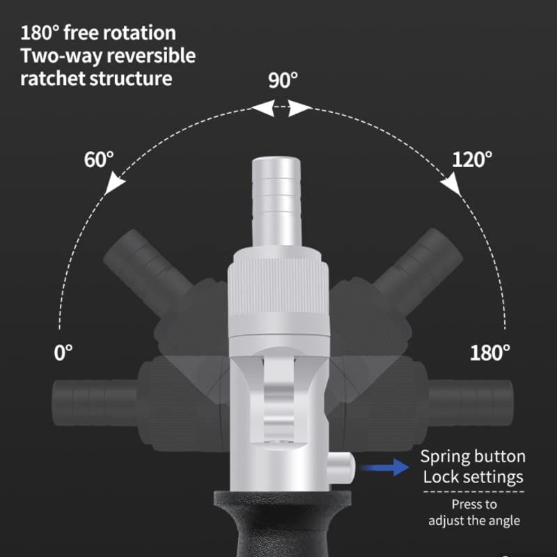Tournevis à cliquet S2 multi-angle pour les réparations du quotidien à la maison