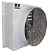 SCHAEFER FFM525G1 Fiberglass Belt Drive Exhaust Fan, 5-Wing, Blade Material: Galvanized Steel,1 hp, 52"