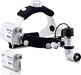 KASHSURG Surgical Headlight Dental Headlamp Wireless Portable Cold LED Light Source Ent Endoscopy (10W)