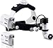 KASHSURG Surgical Headlight Dental Headlamp Wireless Portable Cold LED Light Source Ent Endoscopy (10W)