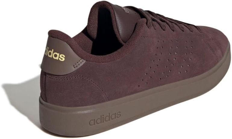adidas Mens Advantage 2.0 Lace Up Sneakers Shoes Casual - Brown