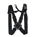 Saxophone Shoulder Strap Adjustable Sax Chest Shoulder Strap Harness for Musical Instrument Accessoryï¼ˆBlackï¼‰
