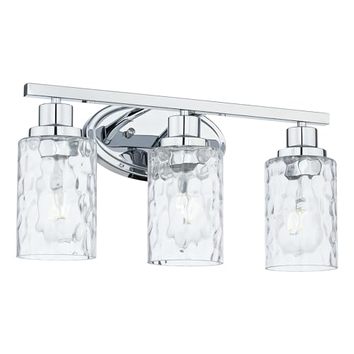 East Grove Home Builder Essentials Heritage Collection 18in 3-Light Bathroom