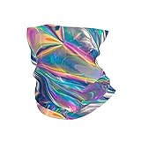 VVGHOPOI Headband Bandana Holographic Face Mask Headwear Neck Gaiter Shield Scarf