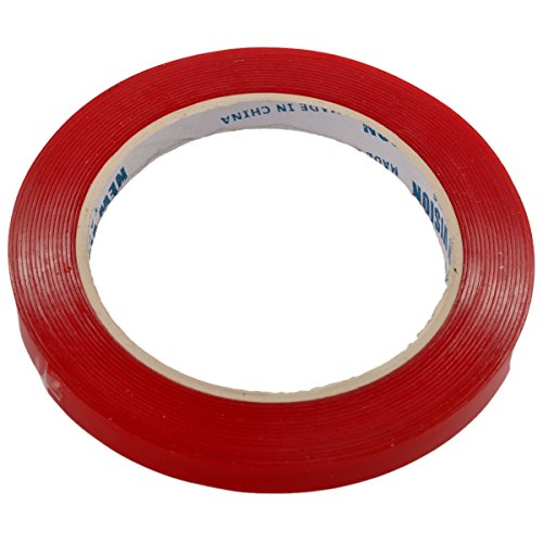 Foxnovo 5m×8mm Car Auto Double side Clear Acrylic Adhesive Foam Tape Super Sticky Heat Resistant