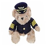 Stimule l'imagination : idéale pour les jeux de rôle, cette poupée ours encourage les enfants à utiliser leur imagination et leur créativité dans le jeu, trucs de pilote, accessoires de pilote