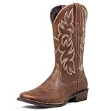 J's.o.l.e Cowboy Boots For Men Square Toe Men's Western...