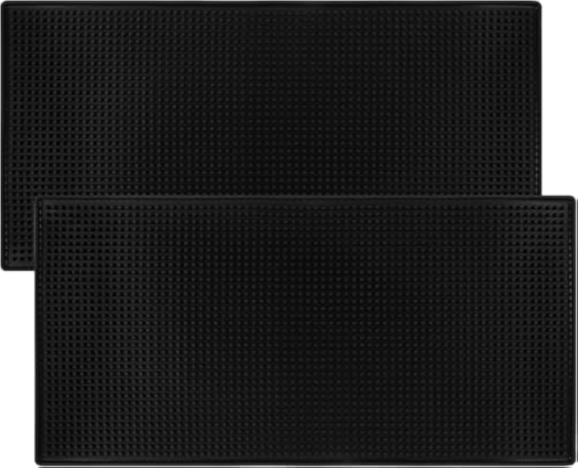 2Pcs Extra Large Heavy Duty Bar Mat Set, PVC