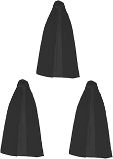 Amosfun 3 Pçs Capa De Halloween Com Capuz Robe Adulto Capa Lugar Das Crianças Meninas Roupas Adulto Bruxa Manto Traje De Festa Manto Traje De Mago Manto Decoração De Palco Manto Manto De