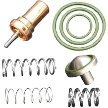 Thermostat Valve Kit 2901109500 2901187200 Compatible with Atlas Copco GX7 Air Compressor Temperature Control Valve Maintenance & Repair Kit
