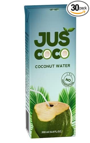 Jus Coco Coconut Water 200ML (Pack of 30)