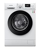 lavatrici sangiorgio 8 kg prezzi La F812A5 unisce eleganza e performance elevate. Con una capacità di 8 kg, centrifuga fino a 1200 giri/min e motore Inverter, offre efficienza energetica in classe A e consumi ridotti (47 kWh/anno). Dotata di 15 programmi versatili, tra cui Rapido 15', Eco 40-60 e Vapore, garantisce massima flessibilità per ogni esigenza. Il design moderno con oblò nero e interfaccia digitale completa un prodotto affidabile, silenzioso e tecnologicamente avanzato.