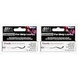 Ardell Lashgrip Strip False Lash Adhesive, Dark, 7g/ 0.25oz x 2 Pack