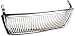 Spec-D Tuning HG-F15004CVT Ford F150 Xl Stx Xlt Fx4 Chrome Vertical Front Grille 1 Pc